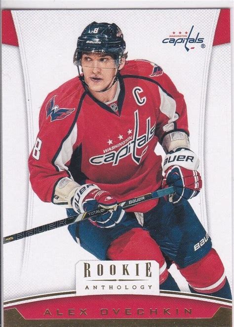 alex ovechkin rookie season|alexander ovechkin rookie card value.